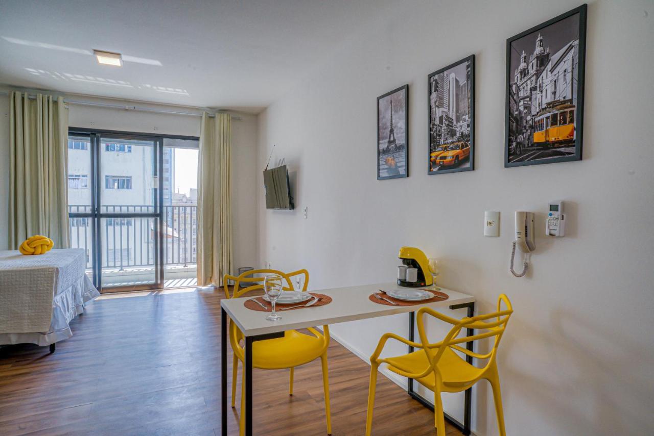 360 Suites Aurora Republica - Apartamentos Mobiliados Sao Paulo Bagian luar foto