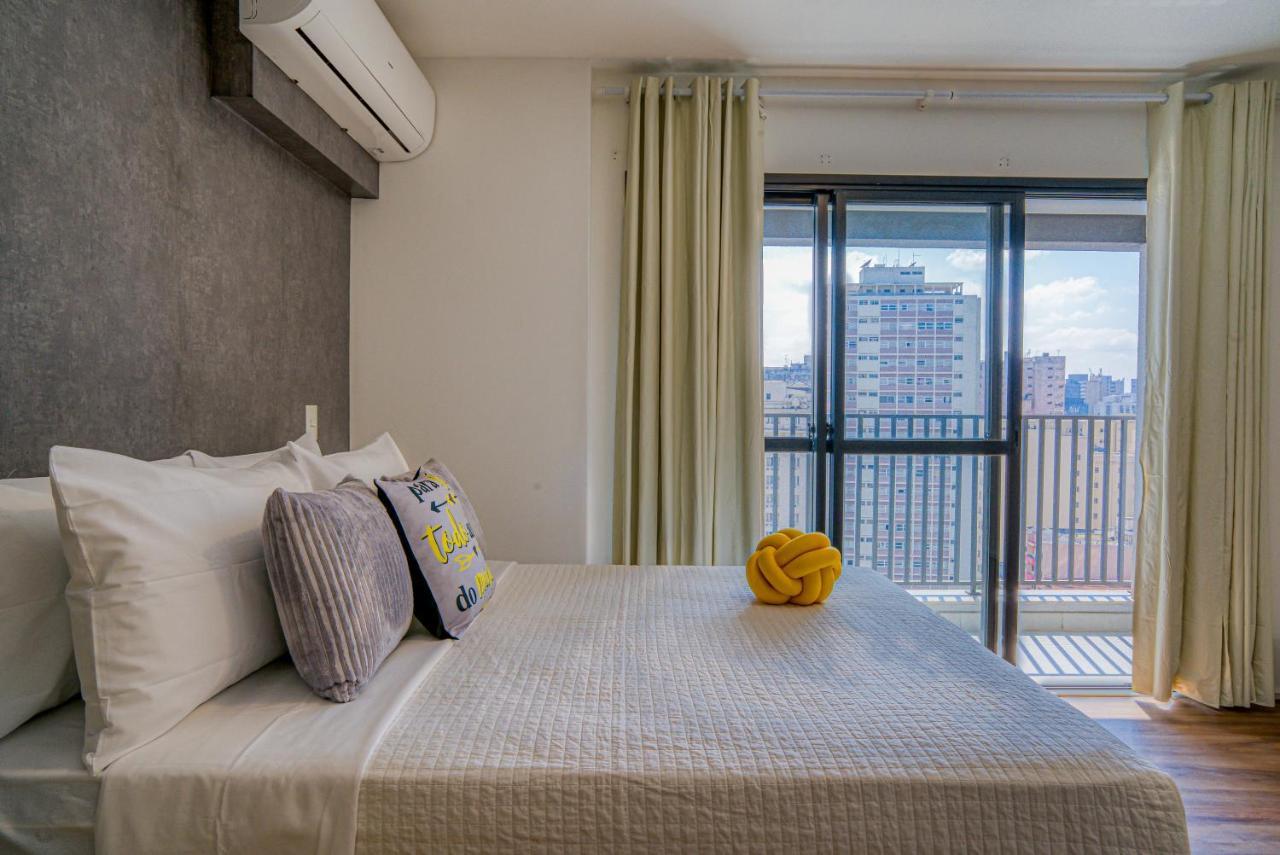 360 Suites Aurora Republica - Apartamentos Mobiliados Sao Paulo Bagian luar foto