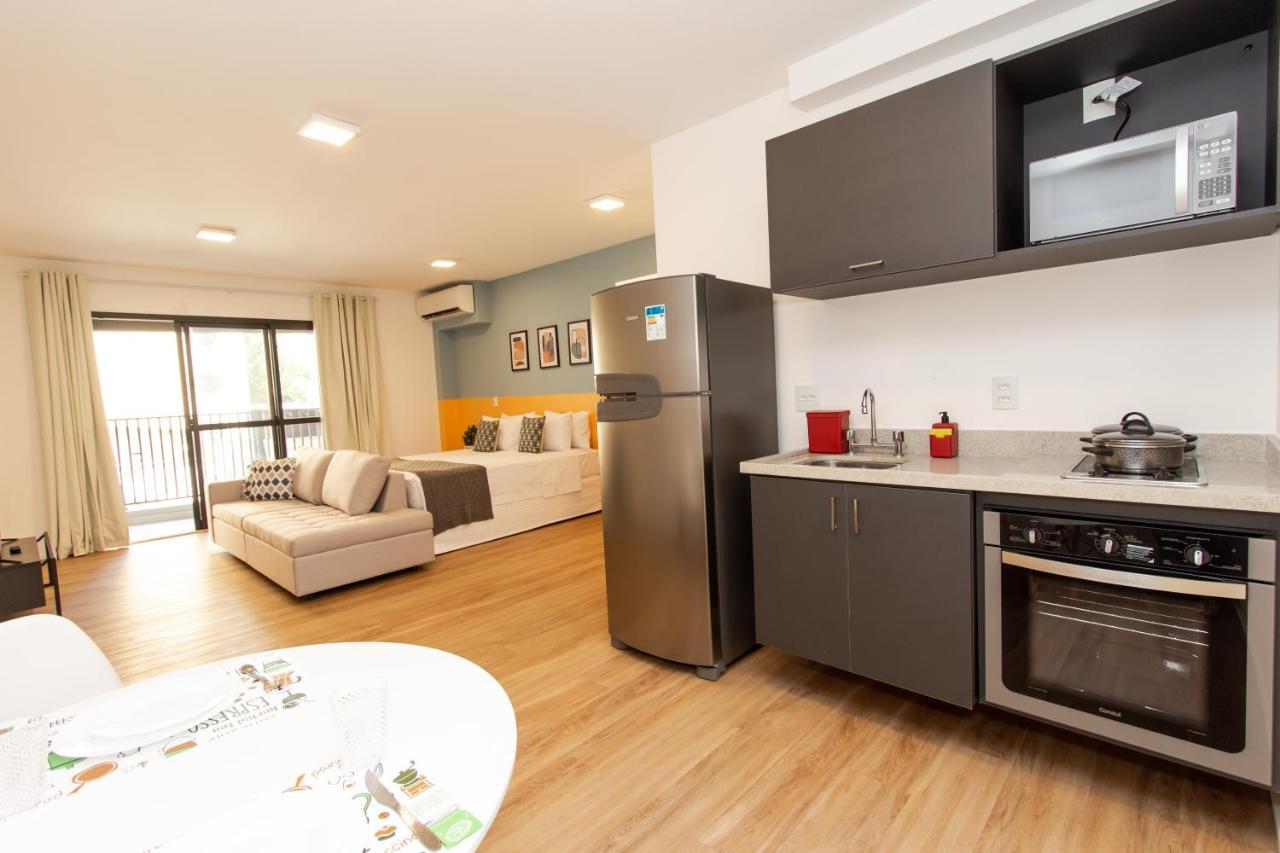 360 Suites Aurora Republica - Apartamentos Mobiliados Sao Paulo Bagian luar foto