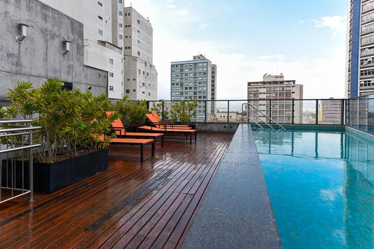 360 Suites Aurora Republica - Apartamentos Mobiliados Sao Paulo Bagian luar foto